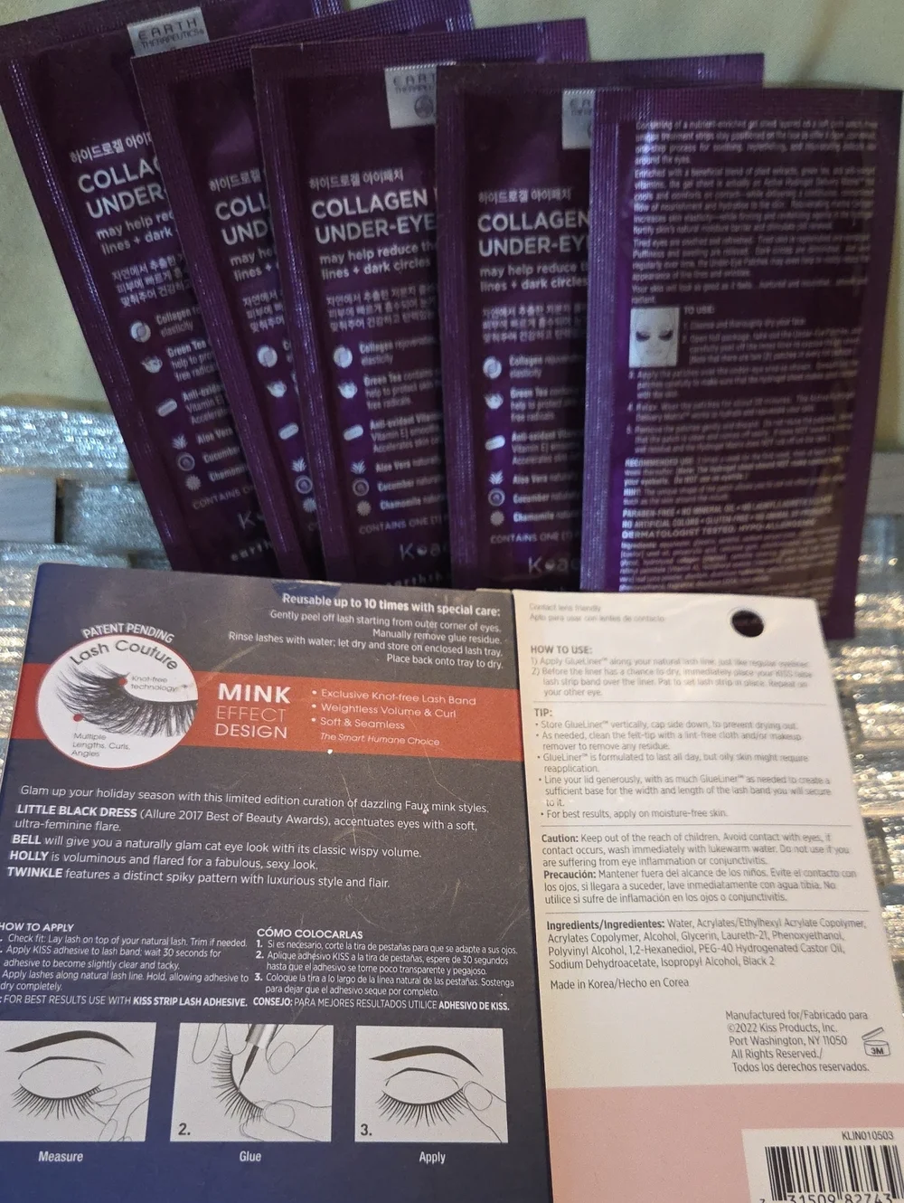 Kiss False Eyelashes Assorted Lot